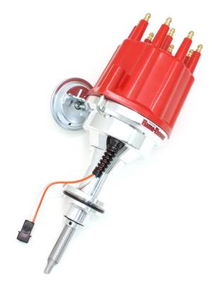 Dist Billet Mag Trig Mopar 383-400 Red Male cap Vac Adv