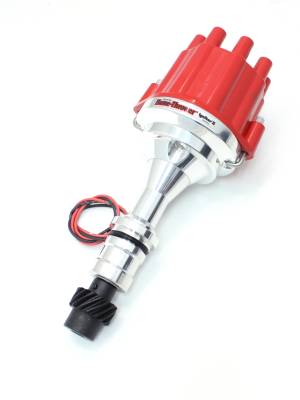 Dist Billet Marine Olds red Cap