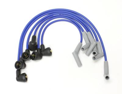 Wires, 6cyl Ford Custom Fit Blue