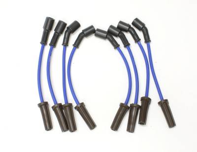 Wires, 8 cyl GM Custom Fit Blue