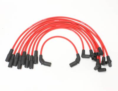 Wires, 8 cyl GM Custom Fit Red