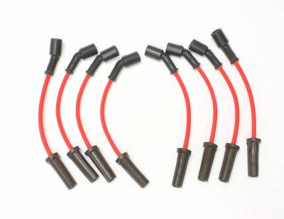 Wires, 8 cyl GM Custom Fit Red