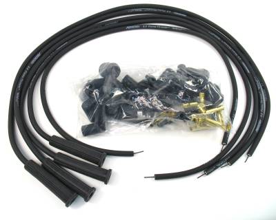Wires, VW Univ. 8MM 180 Deg black
