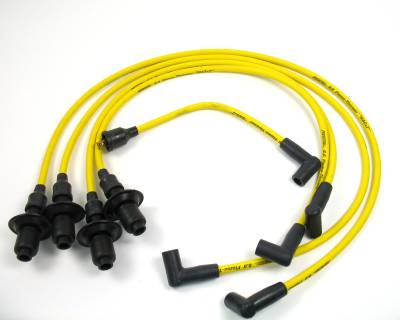 Wires, 8MM VW Male Cap yellow
