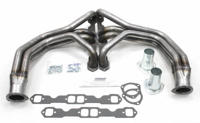 Patriot Exhaust Products - 28-34 Street Rod SBC Long Tube Raw Steel