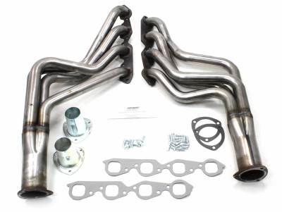 Patriot Headers - Patriot Specific Fit Headers - Patriot Exhaust Products - 70-77 A, F, G Body BBC Long Tube Raw
