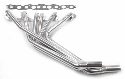 Patriot Headers - Patriot Full Length & Fenderwell Headers - Patriot Exhaust Products - 53-64 Ford F-100 Long Tube Silver