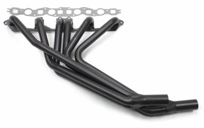 Patriot Headers - Patriot Full Length & Fenderwell Headers - Patriot Exhaust Products - 53-64 Ford F-100 Long Tube Black