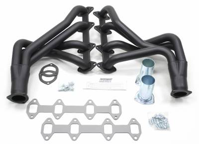 Patriot Headers - Patriot Full Length & Fenderwell Headers - Patriot Exhaust Products - 65-76 Ford F-100/F-150 Long Tube Black