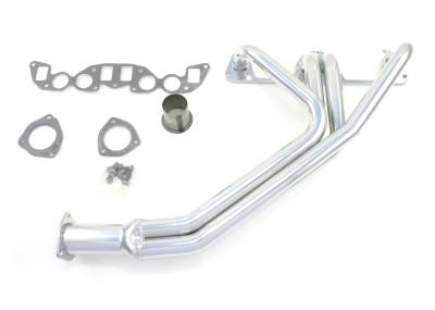 Patriot Headers - Patriot Classic Import Headers - Patriot Exhaust Products - 62-69 Volvo Long Tube Silver Ceramic