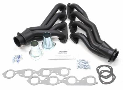 Patriot Headers - Patriot Clippster Headers - Patriot Exhaust Products - 64-81 GM F, G, A Body BBC MidLength Blck
