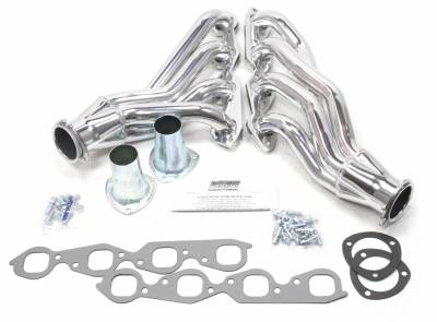 Patriot Headers - Patriot Clippster Headers - Patriot Exhaust Products - 64-81 GM F, G, A Body BBC MidLength Slvr