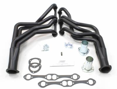Patriot Headers - Patriot Specific Fit Headers - Patriot Exhaust Products - 78-88 GM G Body SBC Long Tube Black