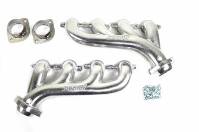 Patriot Headers - Patriot Tight Tuck Headers - Patriot Exhaust Products - GM LS Cast High Flow Manifold Silver