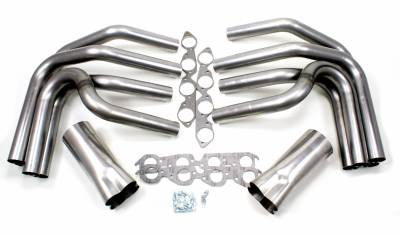 Patriot Headers - Patriot Weld-Up Kits - Patriot Exhaust Products - Sprint Car BBC Race Car 2 3/8" Weld Up Kit Raw Finish