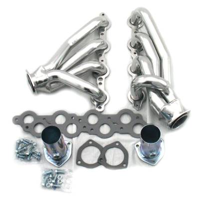Patriot Headers - Patriot Clippster Headers - Patriot Exhaust Products - 82-92 S-10 LS 2WD Shorty Silver