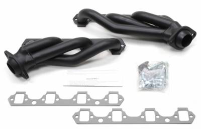 Patriot Headers - Patriot Clippster Headers - Patriot Exhaust Products - Hdr Frd Must SBF 86-93 Blk