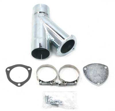 Patriot Exhaust H1133 Exhaust Cut-Out Hookup Kit 3 Inch Single