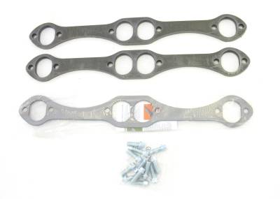 Patriot Exhaust Components - Patriot Gaskets & Flanges - Patriot Exhaust Products - Hdr Flange Chev Oval SBC