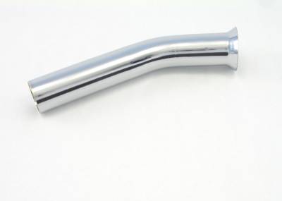 Patriot Exhaust H1542 Exhaust Tip Curve Down Flare Chrome