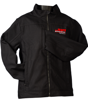 JBA Duck Cloth Work Jacket, Black - Image 1