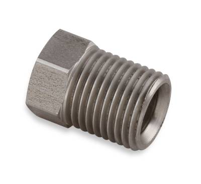 Hard Line - Tube Nuts & Hardline Adapters - Earls - MALE H/L TUBE NUT 7/16-24 IF FOR 1/4 H/L