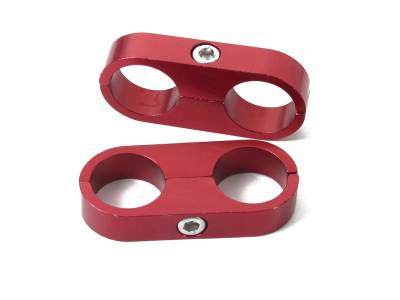 Hose Sleeving and Clamps - Seperator - Earls - EARLS HOSE & TUBING SEPARATOR 1/2" RED