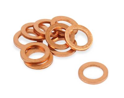 EARLS AN 901 COPPER CRUSH WASHER 7/16"