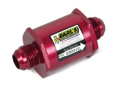 Fuel System Components - Fuel Filters - Earls - -12 Oil Filter