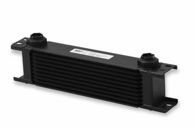 Oil and Transmission Coolers - Wide - Earls - 10 ROW ULTRAPRO COOLER WIDE BLACK