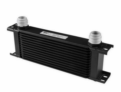 Oil and Transmission Coolers - Wide - Earls - 13 ROW -16 AN ULTRAPRO COOLER WIDE BLK