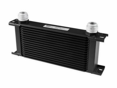 Oil and Transmission Coolers - Wide - Earls - 16 ROW -16 AN ULTRAPRO COOLER WIDE BLK