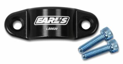 EARLS GM LS OIL COOLER BLOCK OFF PLATE WITH 1/8" NPT PORT
