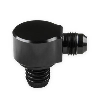 Brake Accessories - Brake System Components - Earls - 6AN MALE BRAKE BOOSTER CHECK VALVE-BLACK
