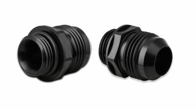 Oil and Transmission Coolers - Oil Cooler Adapters - Earls - ADAPTER,-12AN TO OIL COOLER,2 PACK,BLACK