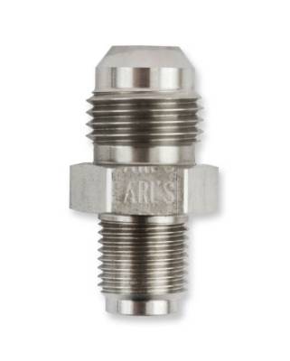 EARLS INVERTED FLARE TO AN ADAPTER FITTING 7/16-24 I.F. TO -6 MALE AN SS