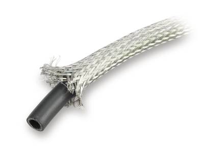 Hose Sleeving and Clamps - Tube Braid - Earls - EARLS TUBE Stainless Steel Braid - 3 Feet Long 3/8" TO 5/8"