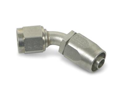 Classic Hose and Hose Ends - Auto-Fit - Earls - EARLS AUTO-FIT HOSE END 45 Degree -10 Stainless Steel