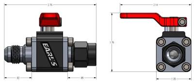 Earls - EARLS ULTRAPRO BALL VALVE -6 AN MALE TO FEMALE - Image 4