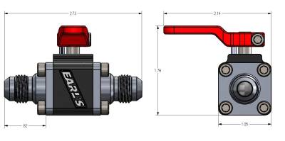 Earls - EARLS ULTRAPRO BALL VALVE -6 AN MALE TO MALE - Image 5