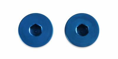Earls - EARLS PORT PLUG - ALLEN HEAD -3 Blue Anodized - Image 3