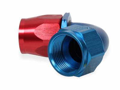 Earls - EARLS AUTO-FIT HOSE END 120 Degree -16 Red/Blue - Image 3