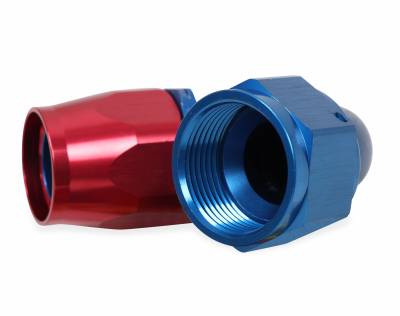 Earls - EARLS AUTO-FIT HOSE END 150 Degree -16 Red/Blue - Image 3