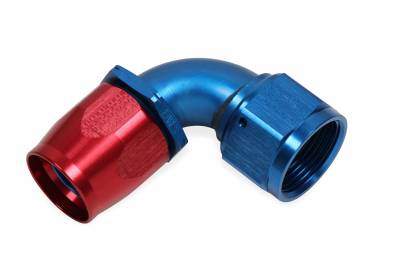 Earls - EARLS AUTO-FIT HOSE END 90 Degree -16 Red/Blue - Image 2