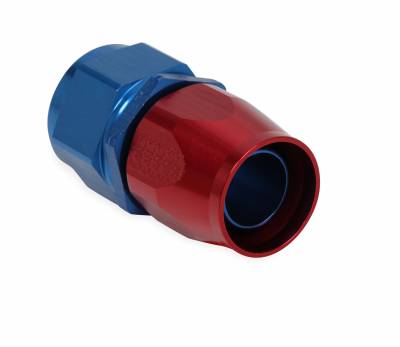 Earls - EARLS AUTO-FIT HOSE END Straight -16 Red/Blue - Image 3
