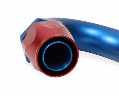 Classic Hose and Hose Ends - Auto-Fit - Earls - EARLS AUTO-FIT HOSE END 180 Degree -20 Red/Blue