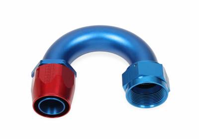 Earls - EARLS AUTO-FIT HOSE END 180 Degree -20 Red/Blue - Image 2