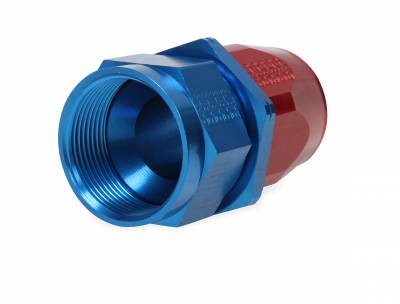 Earls - EARLS AUTO-FIT HOSE END Straight -20 Red/Blue - Image 3