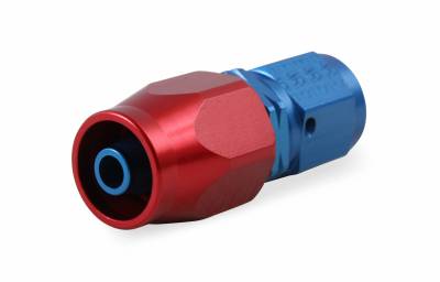 Earls - EARLS AUTO-FIT HOSE END Straight -4 Red/Blue - Image 4