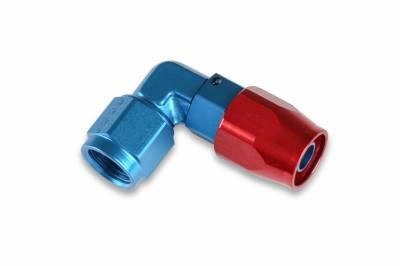 Earls - EARLS SWIVEL-SEAL® HOSE END 90 Degree -10 Red/Blue - Image 2